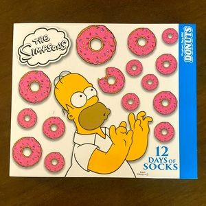 The Simpsons 12 Days of Socks
